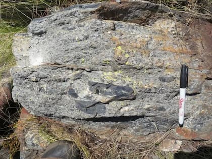 El equipo de geólogos analizó las rocas que mostraron indicios de desgarros en el fondo marino