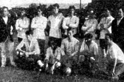 El equipo de Racing que ganó la Copa de Honor en 1917
