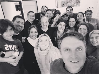El equipo de trabajo de la empresa de Ignacio.