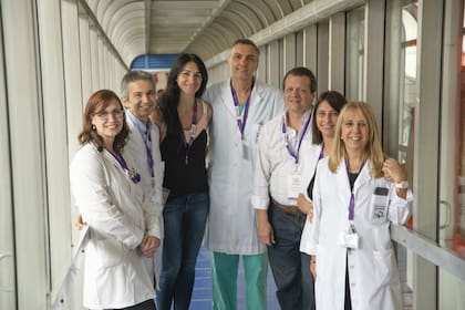 El equipo del Garrahan