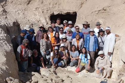 El equipo del Proyecto Amenmose integrada por argentinos