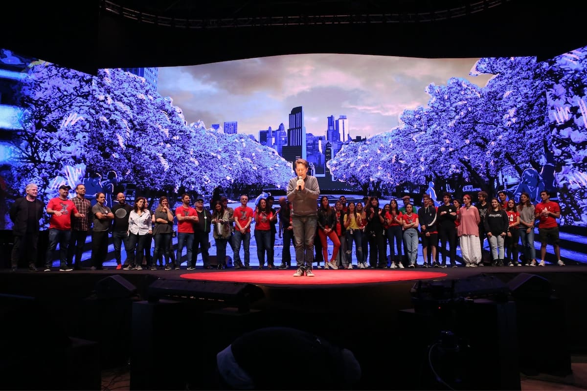 El equipo entero de TEDxRíodelaPlata Diez Años en Tecnópolis