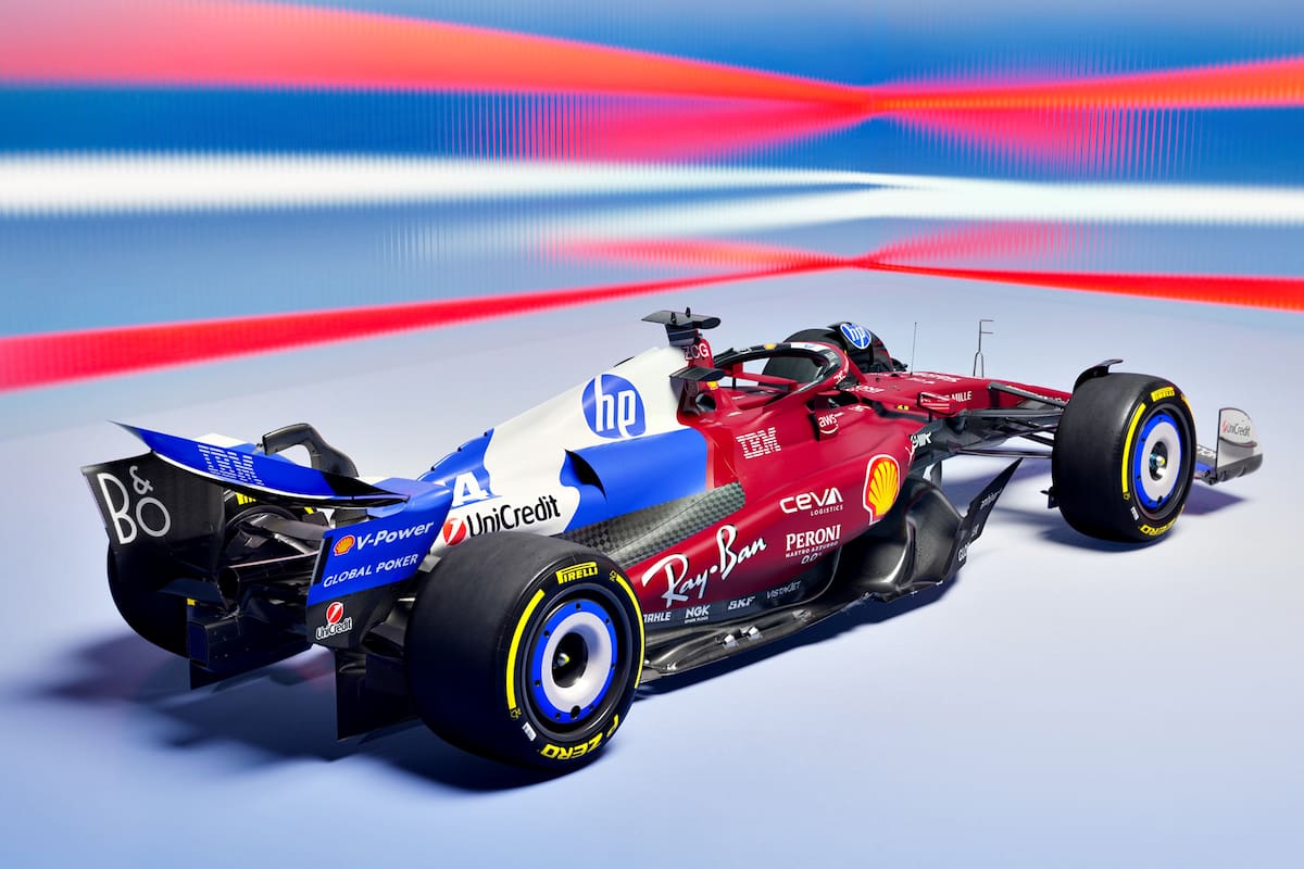 El equipo Ferrari presentó un nuevo diseño para su auto de F1 y en los trajes que utilizaran Lewis Hamilton y Charles Leclerc en el GP de Miami