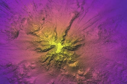 El equipo pudo obtener una idea precisa de la topografía del fondo marino
