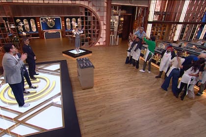 El equipo rojo de Donato se quedó con la prueba grupal (Captura: Telefe)