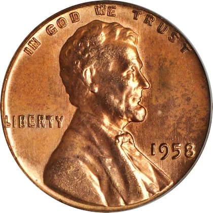 El error de acuñación es identificado como "Doubled Die Obverse"