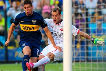 El error de Diego Rodríguez ante Calleri