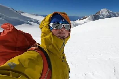 El escalador Ondrej Huserka. Foto: Ondrej Huserka/Facebook