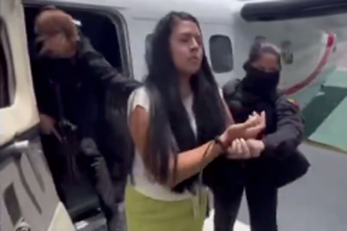 El escalofriante video del gobierno de Maduro de la detención de una dirigente opositora
