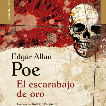 El escarabajo de oro, ilustrado por Rodrigo Folgueira