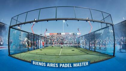 El escenario del Buenos Aires Padel Tour en La Rural