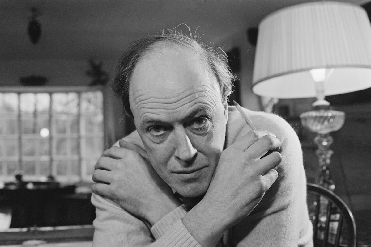 El escritor británico Roald Dahl