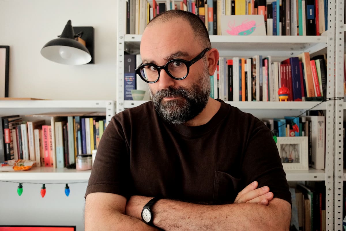 El escritor chileno Gonzalo Maier