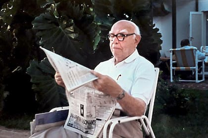 El escritor cordobés Juan Filloy, autor de Caterva y de Op Oloop