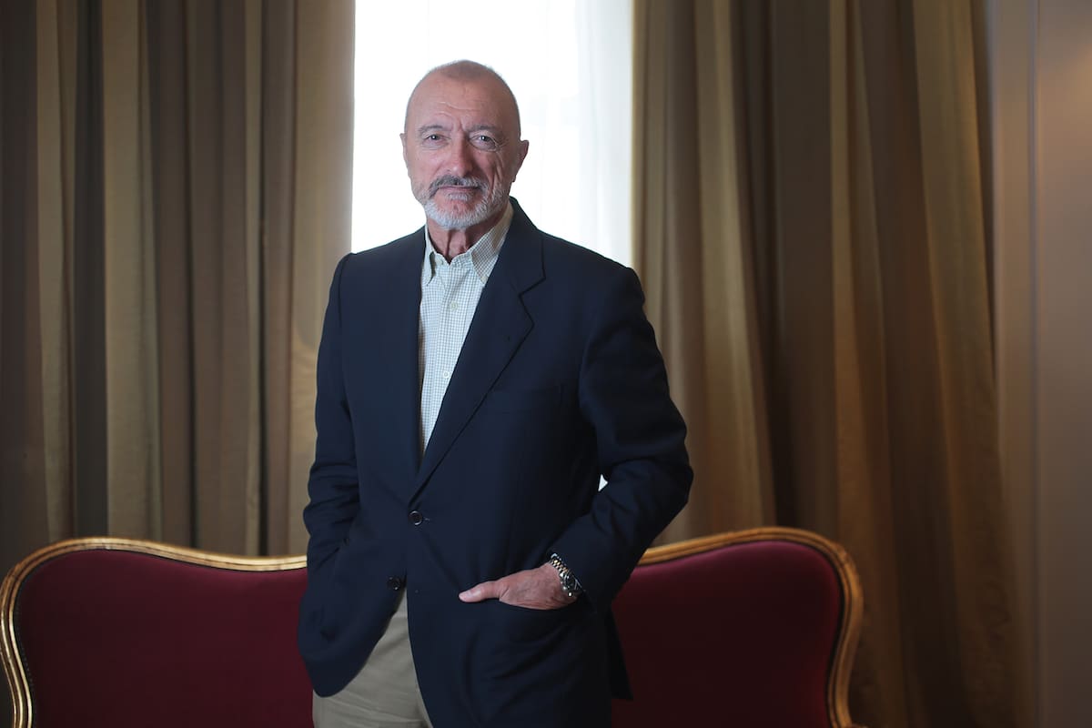 El escritor español Arturo Pérez-Reverte.