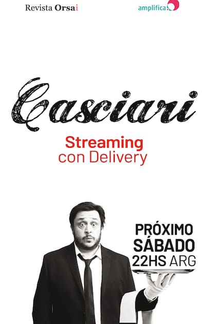 El escritor Hernán Casciari, y una original reconversión de su show teatral