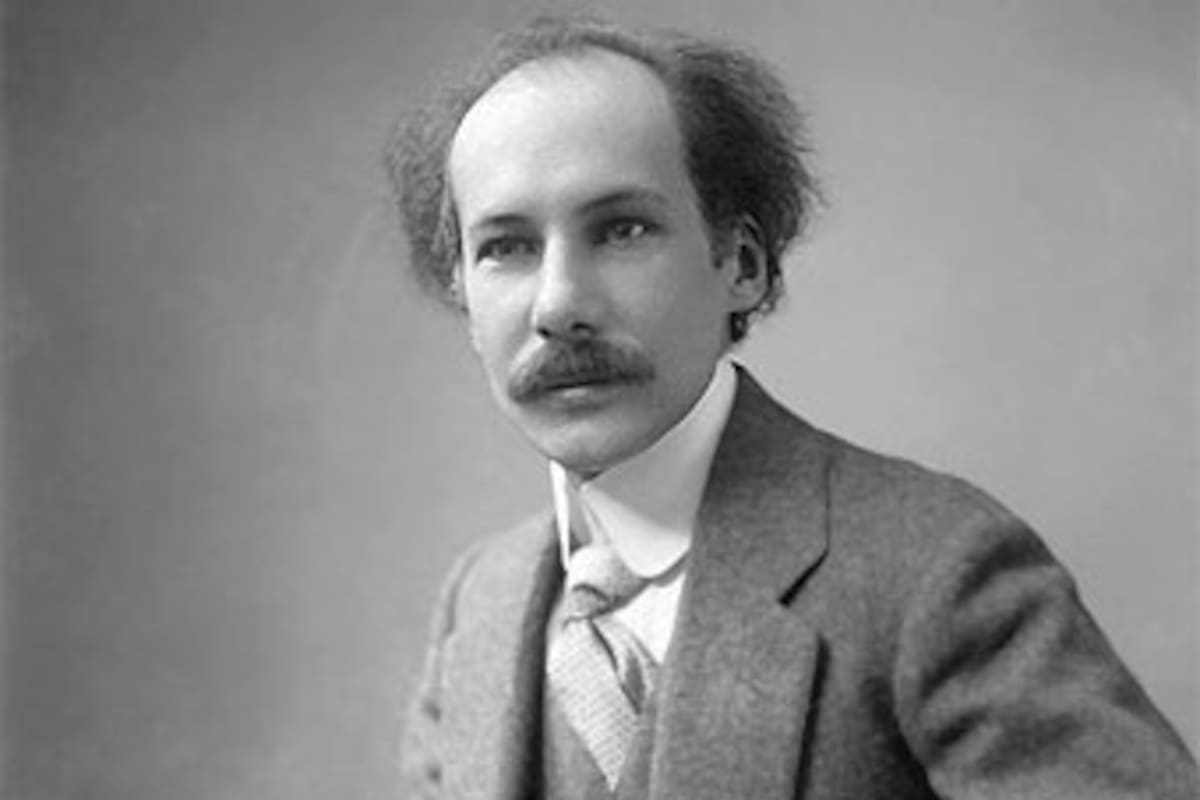 El escritor ruso Andrei Biely