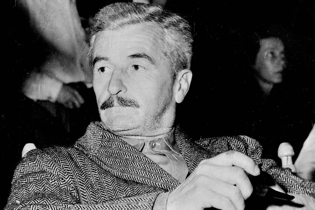 El escritor William Faulkner