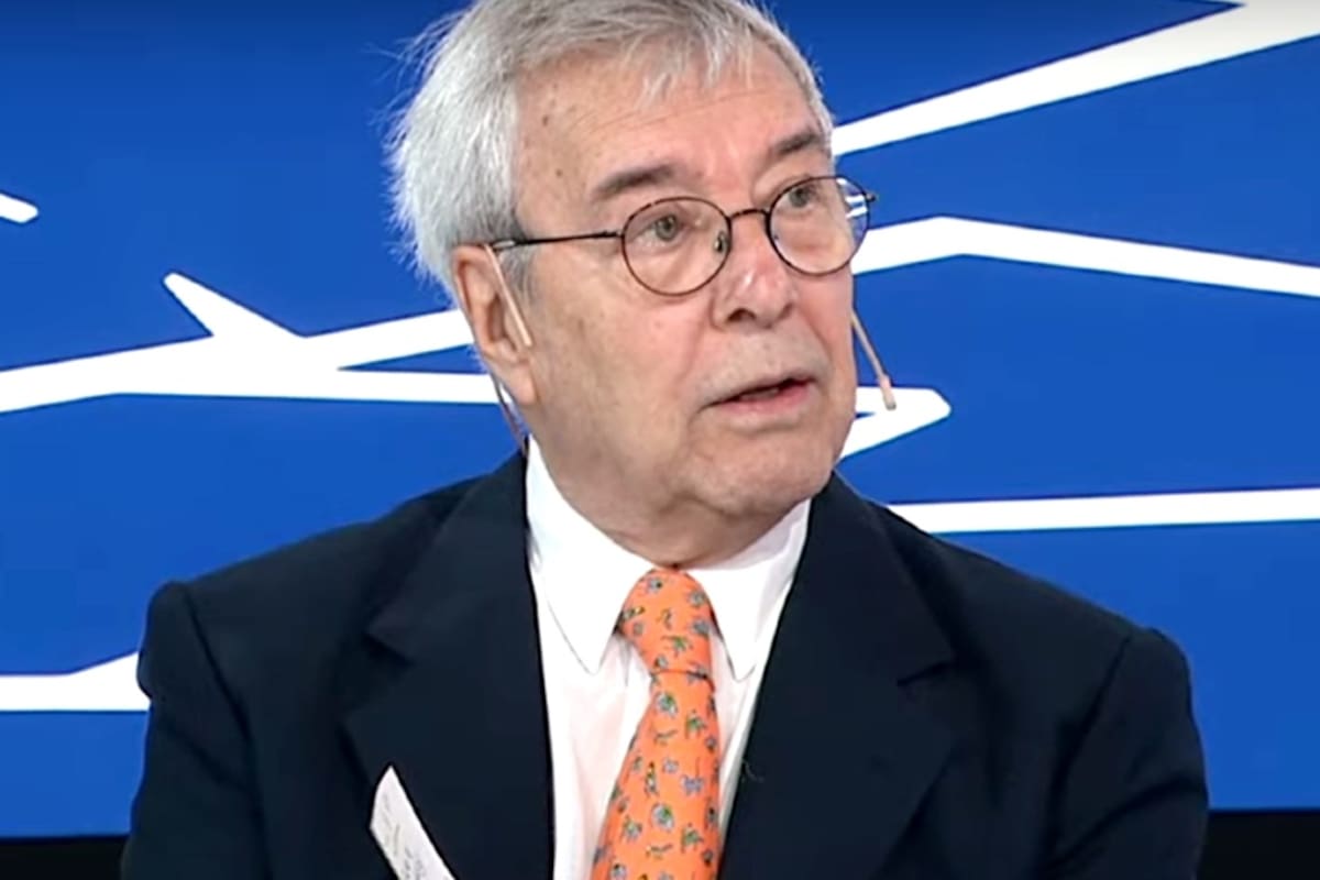 El escritor y extitular de la SIDE, Juan Bautista “Tata” Yofre, durante su paso por LN+