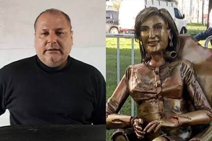 El escultor de la estatua de Mirtha Legrand rompió el silencio y respondió a las críticas: “Ensañamiento inapropiado”