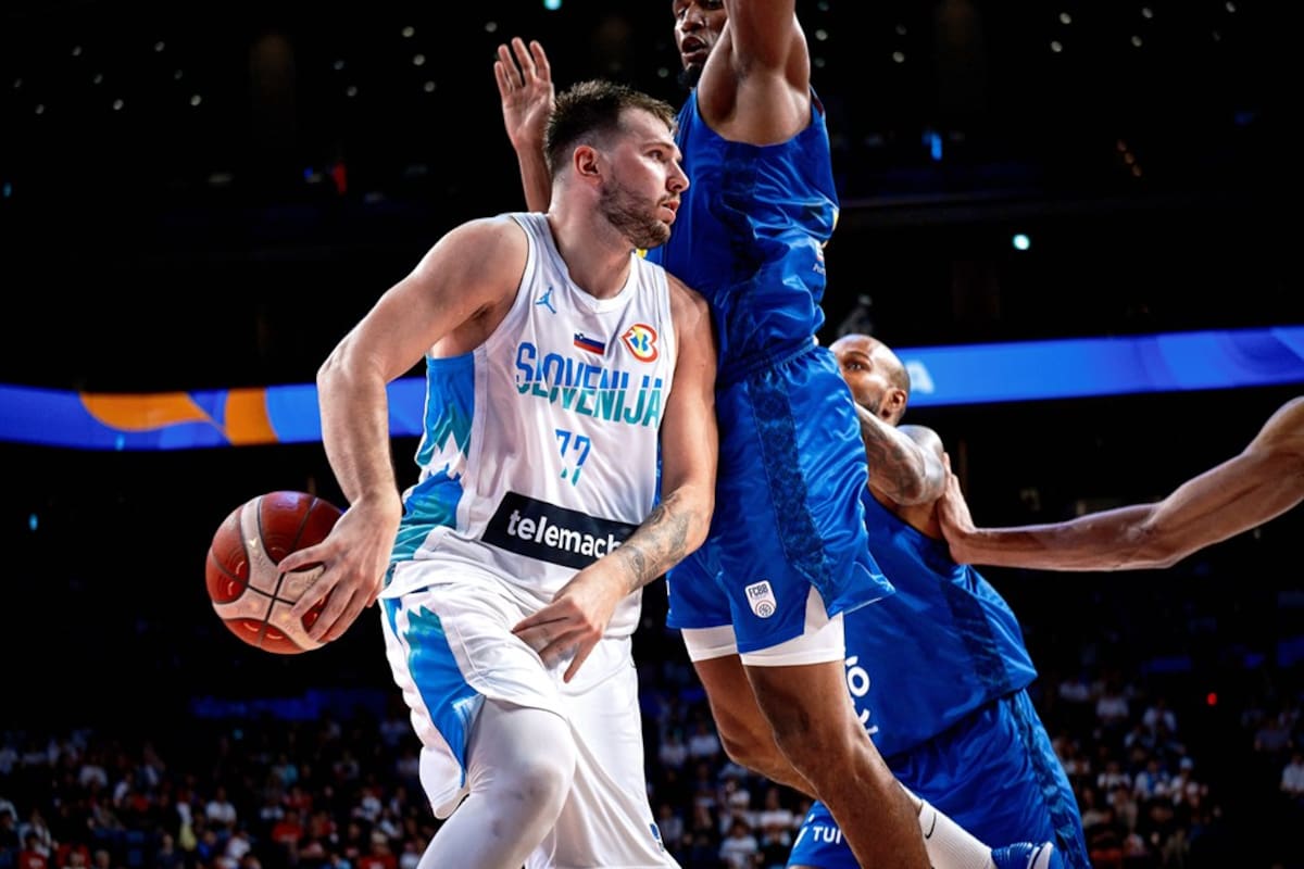 El esloveno Luka Doncic es uno de los jugadores con mejor rendimiento en lo que va de la Copa del Mundo