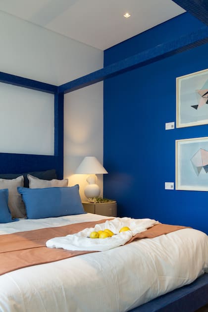 El espacio Carmen Miranda del estudio Trama está inspirado exclusivamente en el color y allí se utilizó Emoción, un látex para Interiores de calidad Premium