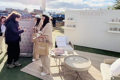 El espacio de Primont en el epicentro del festival.