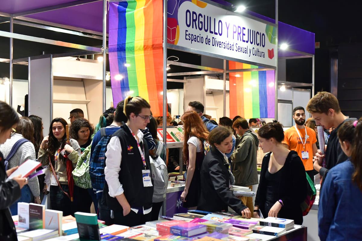 El espacio Orgullo y Prejuicio en la Feria del Libro