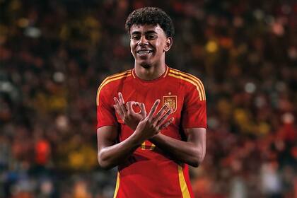 El español Lamine Yamal