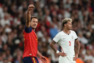 Campeona mundial España supera susto y vence a Inglaterra 3-2 en la Liga de Naciones