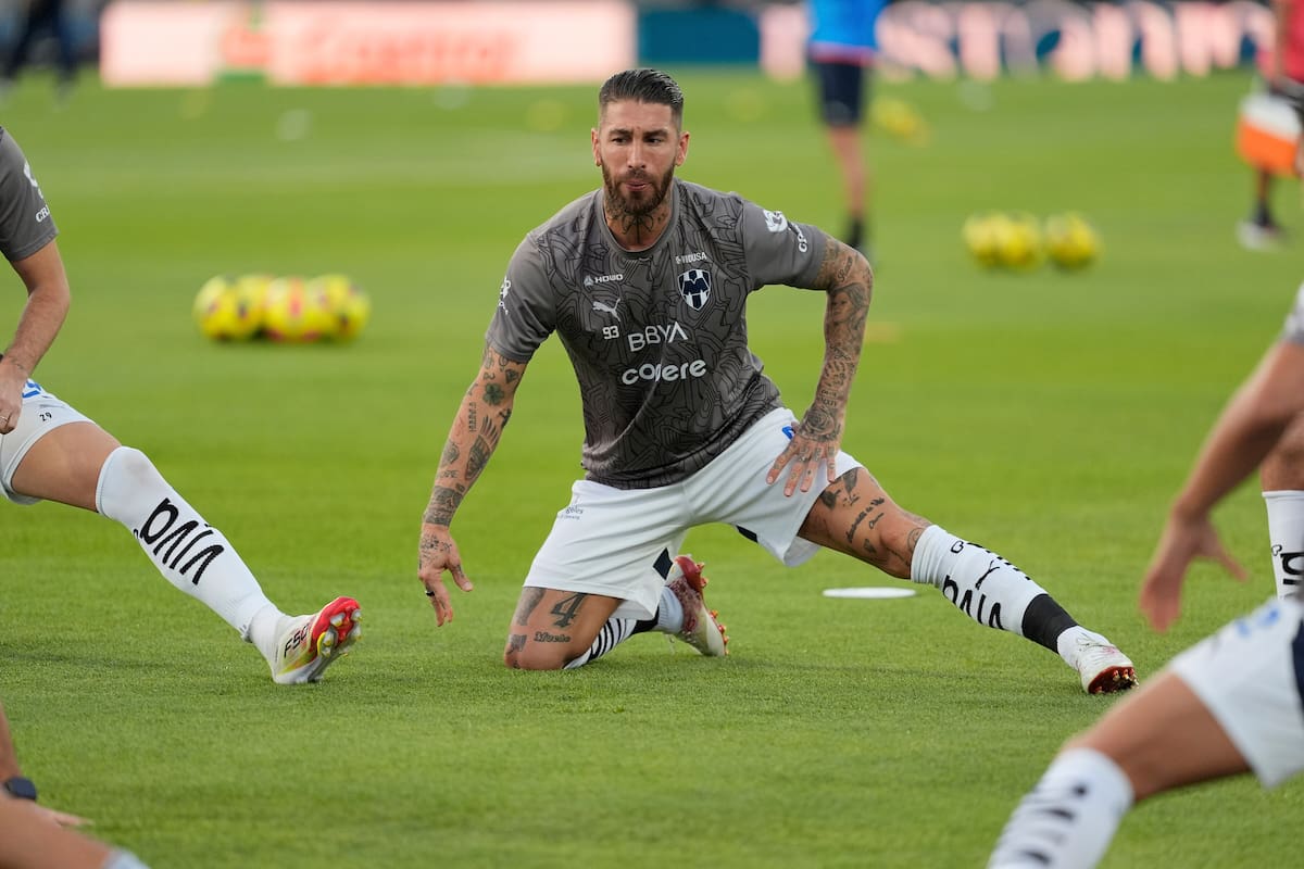 El español Sergio Ramos elogió el desembarco de Mastantuono a Real Madrid. (AP Foto/Eduardo Verdugo)