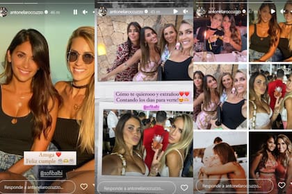 El especial mensaje de Antonela (Foto Instagram @antonelaroccuzzo)