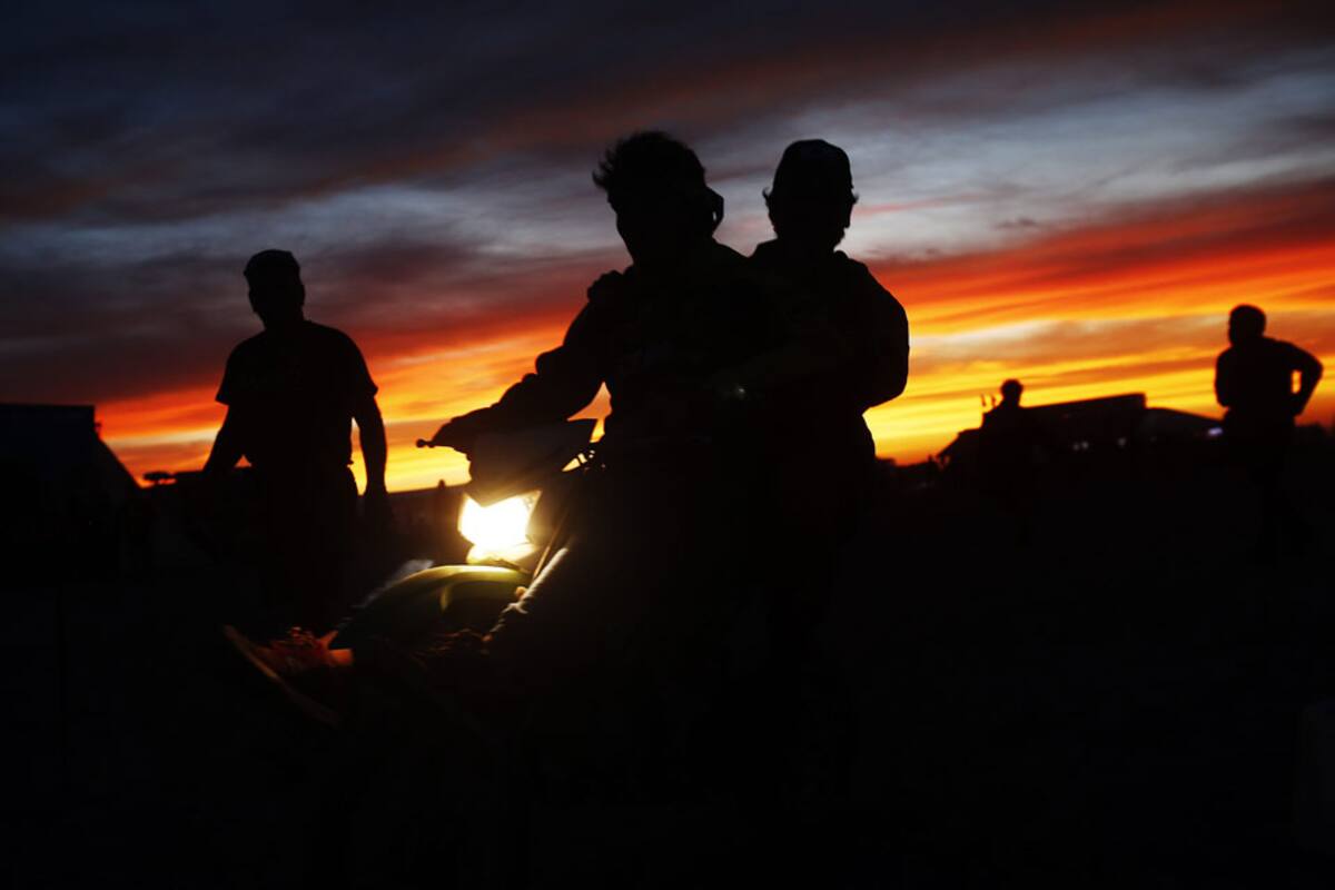 El espectacular cielo de Calama al atardecer