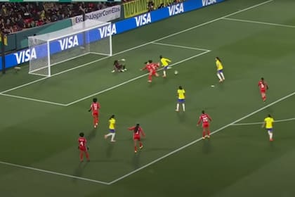 El espectacular gol de Bia Zaneratto para Brasil, en el encuentro ante Panamá, por el Mundial femenino