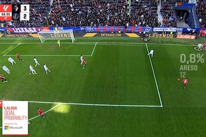 El espectacular gol de Jesús Areso para Osasuna, ante Getafe