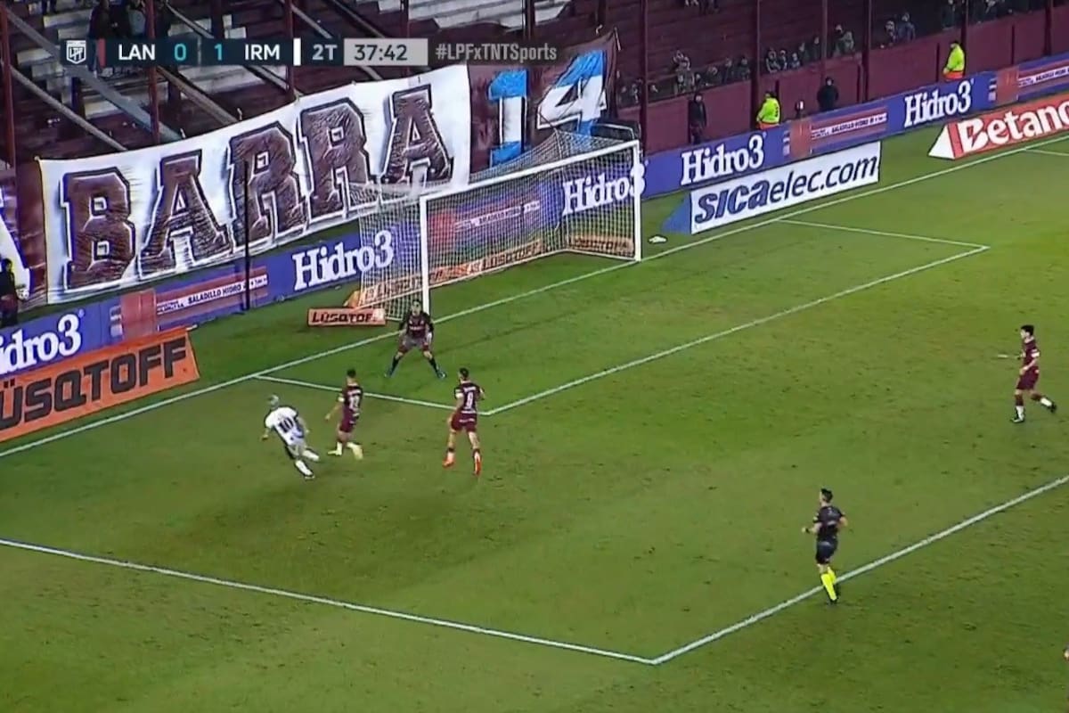 El espectacular gol de Matías Reali para Independiente Rivadavia, frente a Lanús