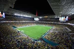 El espectacular Hard Rock Stadium, inaugurado en 1987, ha sido remodelado para adaptarse a las tendencias internacionales y será casa del Mundial en 2026