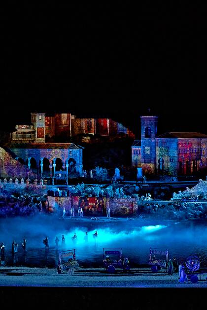 El espectacular show nocturno del parque Puy du Fou, en Toledo, a una hora de Madrid
