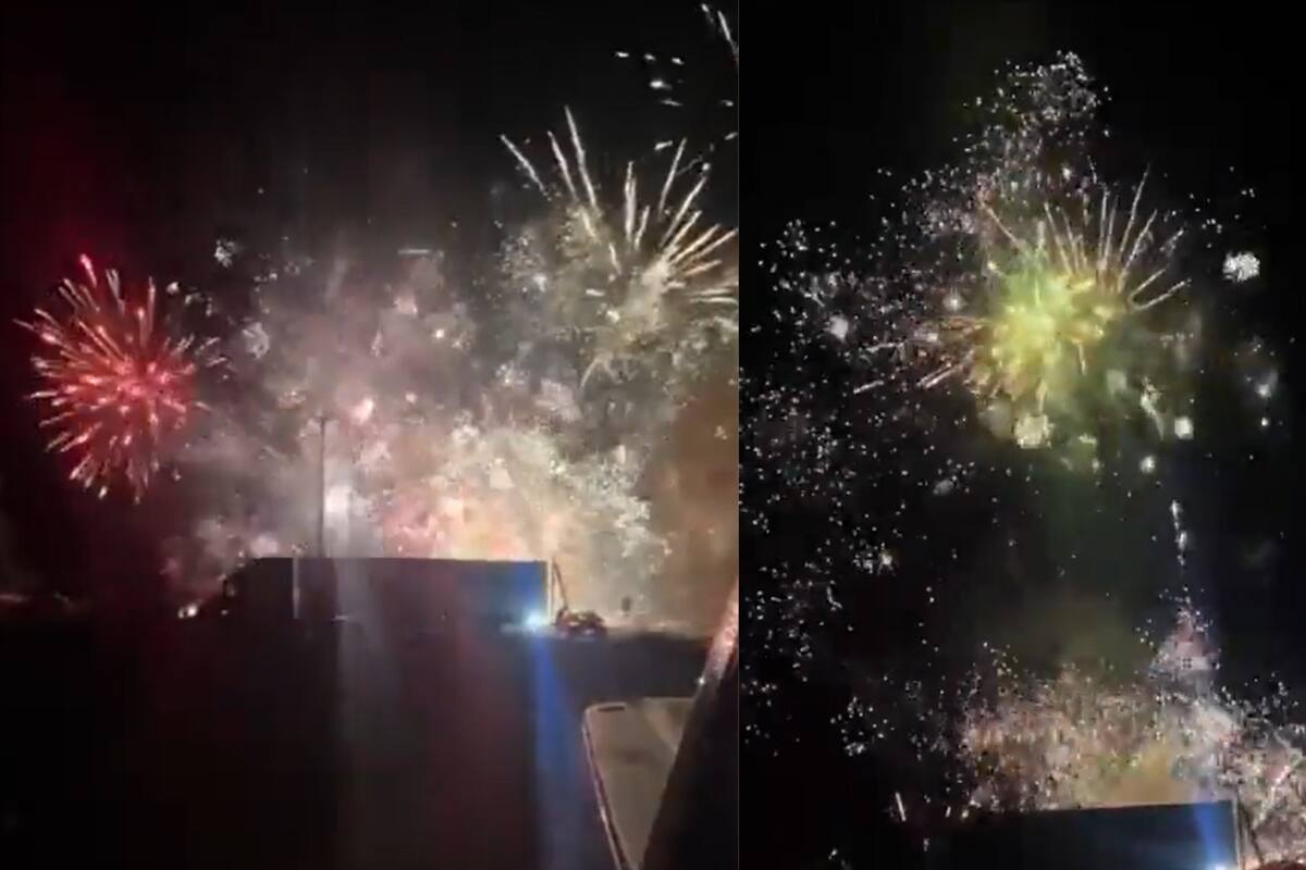 El espectáculo protagonizó el cielo de Canadá