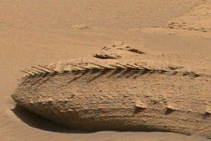 El "espinazo del dragón" en Marte