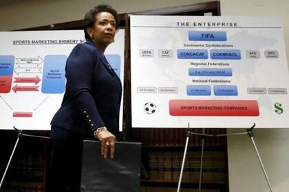 El esquema de corrupción entre la FIFA y las empresas, según un esquema de la justicia norteamericana