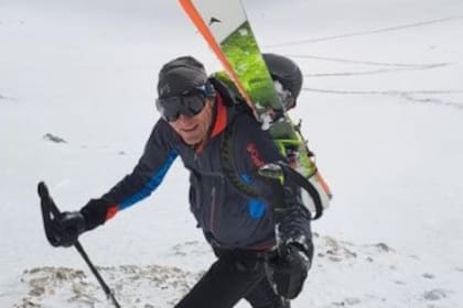 El esquiador que sobrevivió a una avalancha en Italia