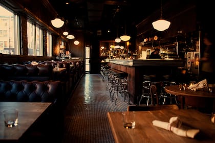 El establecimiento gastronómico tiene un aspecto tipo “diner” con estética industrial