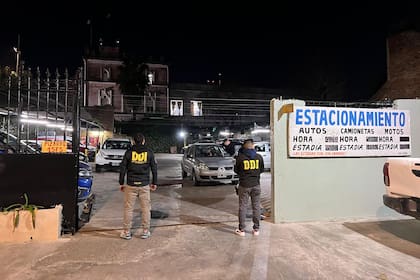 El estacionamiento en Tigre donde dejaban sus autos las víctimas