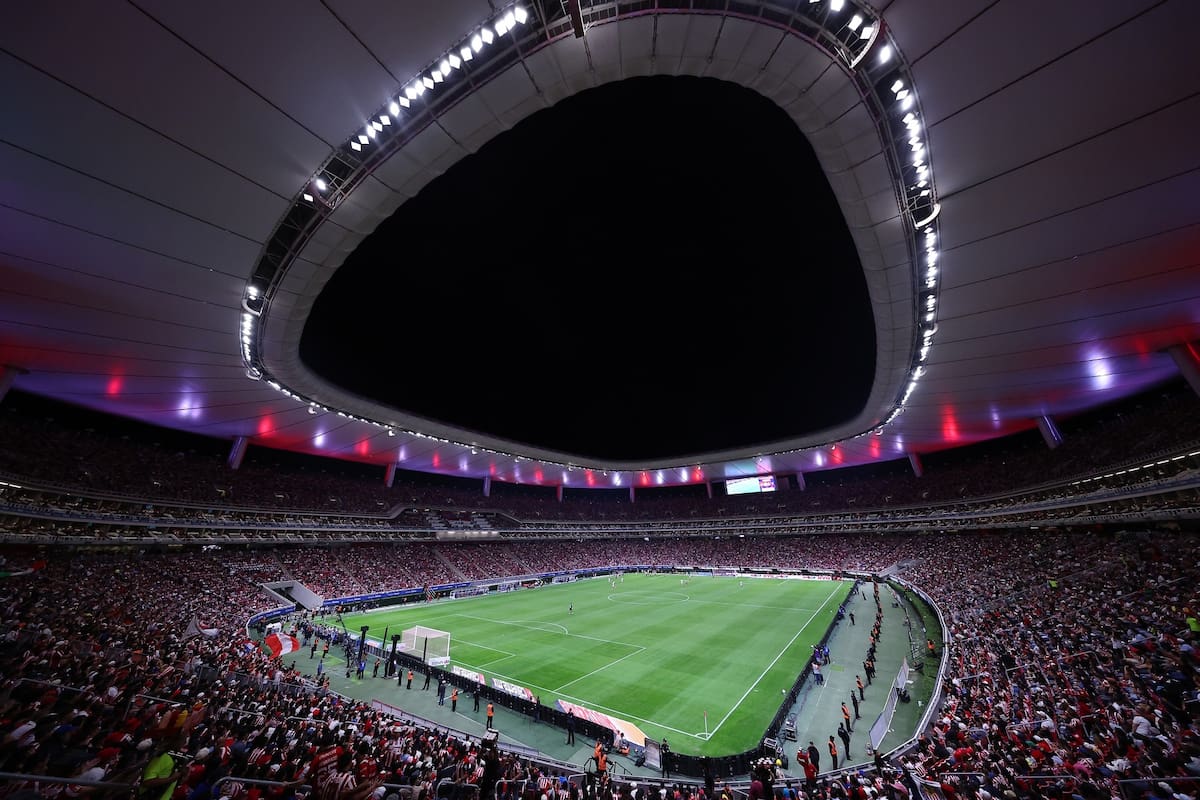 El Estadio Akron, en Guadalajara, será sede de dos partidos del repechaje intercontinental de la FIFA y de cuatro encuentros de la Copa del Mundo 2026