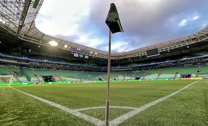 El estadio Allianz Park de San Pablo tiene una cancha de césped sintético