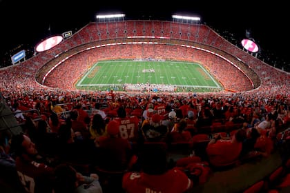 El estadio Arrowhead de Kansas City.