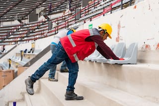 Así avanzan las obras en el primer estadio de la historia en recibir a un Mundial por tercera vez