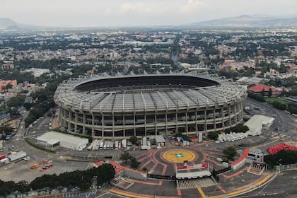 El Estadio Azteca en la Ciudad de México será una de las sedes del Mundial 2026 (Archivo/AP Foto/Fernando Llano)