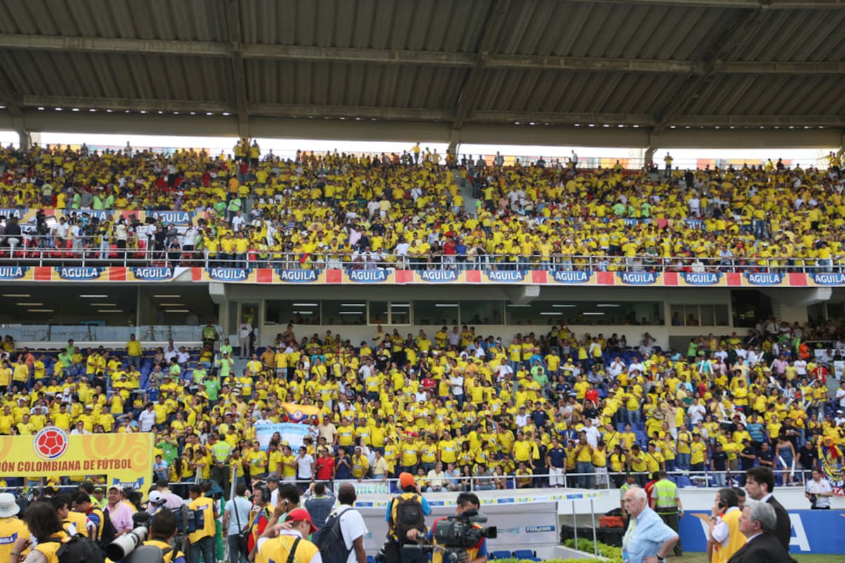 El estadio de Barranquilla fue un horno